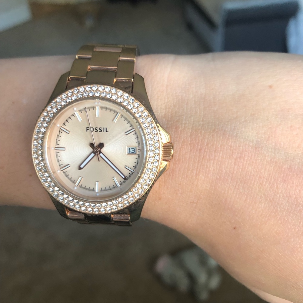 Fossil Rose Gold Watch